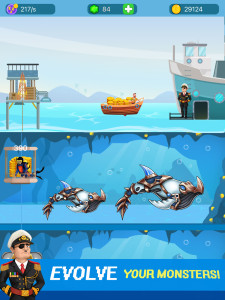 اسکرین شات 2 بازی Sea Jurassic Tycoon