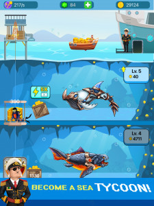 اسکرین شات 5 بازی Sea Jurassic Tycoon