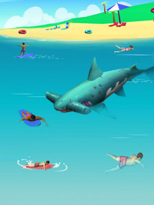 اسکرین شات بازی Shark Attack 3D 1