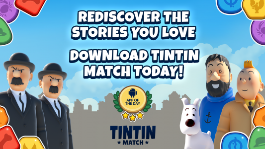 اسکرین شات بازی Tintin Match: Solve puzzles 4