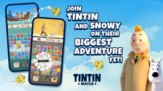 اسکرین شات بازی Tintin Match: Solve puzzles 1