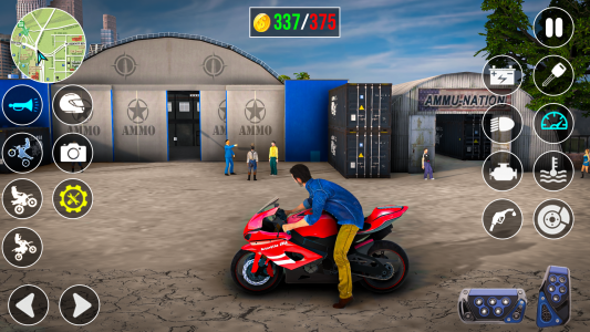 اسکرین شات 3 بازی Heavy Bike Racing Motor Tour