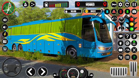 اسکرین شات 1 بازی Bus Driving Simulator Bus Game