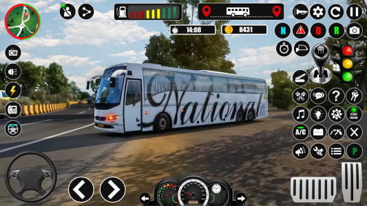 اسکرین شات 4 بازی Bus Driving Simulator Bus Game