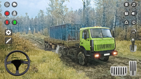 اسکرین شات 4 بازی Offroad Mud Truck Simulator 3D