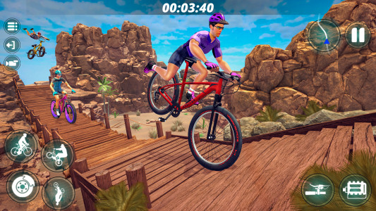 اسکرین شات بازی Xtreme BMX Offroad Cycle Game 4