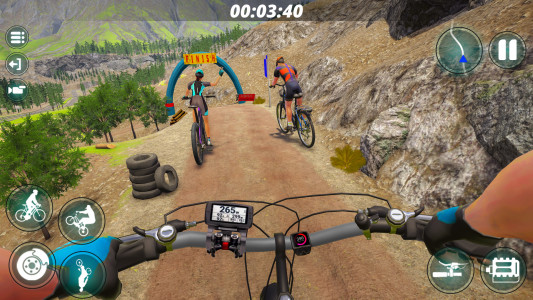 اسکرین شات بازی Xtreme BMX Offroad Cycle Game 1