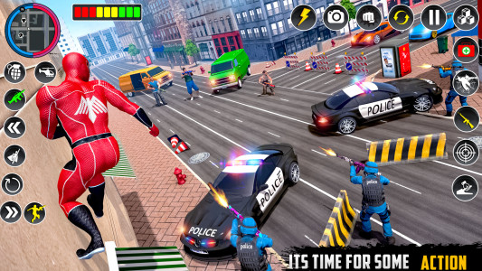 اسکرین شات بازی Spider Rope Hero: Vice Town 3D 1