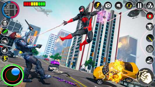 اسکرین شات 2 بازی Spider Rope Hero: Vice Town 3D