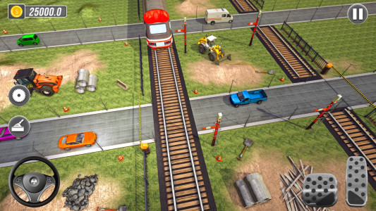اسکرین شات برنامه City Train Track Construction 4