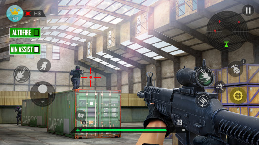 اسکرین شات 3 بازی FPS Commando Shooting Games 3D