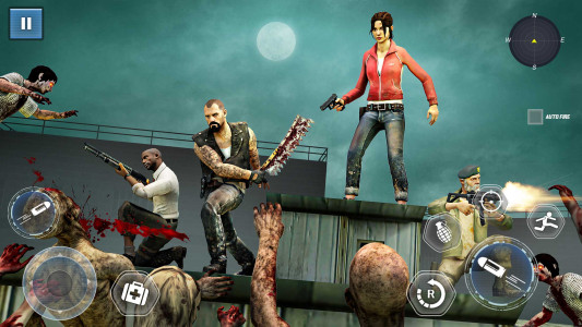 اسکرین شات 1 برنامه Zombie Shooter: Gun Games 3D
