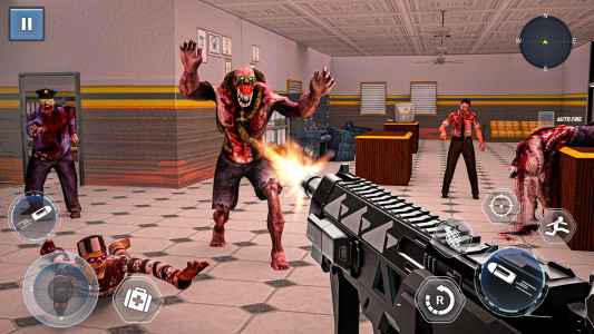 اسکرین شات 3 برنامه Zombie Shooter: Gun Games 3D