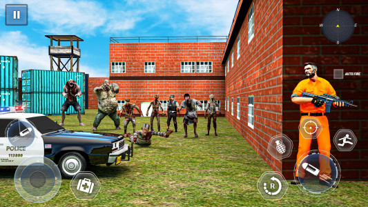 اسکرین شات 2 برنامه Zombie Shooter: Gun Games 3D