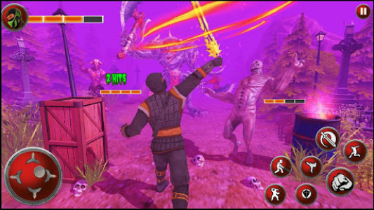 اسکرین شات بازی Ninja 3d Warrior : Strike Force 6