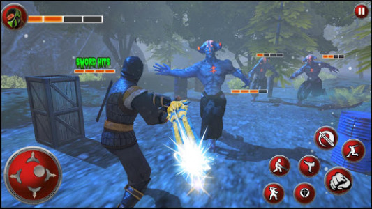 اسکرین شات بازی Ninja 3d Warrior : Strike Force 3
