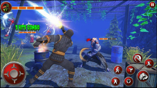 اسکرین شات بازی Ninja 3d Warrior : Strike Force 1