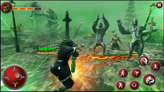 اسکرین شات بازی Ninja 3d Warrior : Strike Force 8