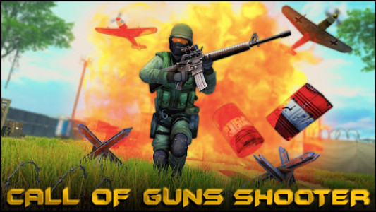 اسکرین شات بازی Call of Guns Shooter ww2 : offline war duty games 1