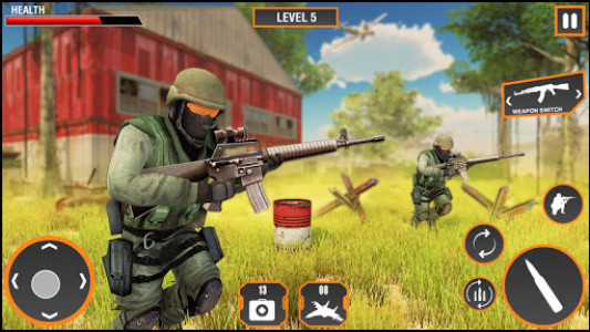 اسکرین شات بازی Call of Guns Shooter ww2 : offline war duty games 5