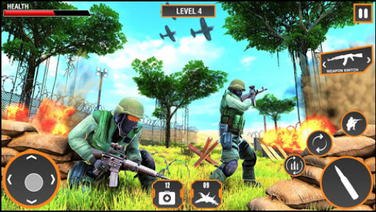 اسکرین شات بازی Call of Guns Shooter ww2 : offline war duty games 4