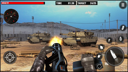 اسکرین شات بازی Gun simulator : War Guns Game Simulation Shooter 5