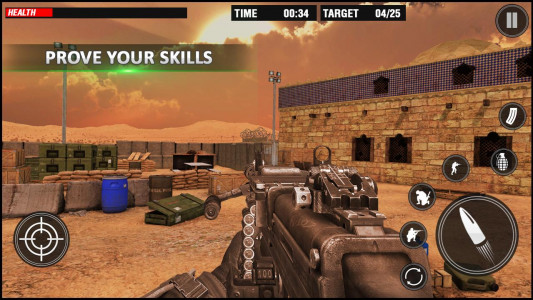 اسکرین شات بازی Gun simulator : War Guns Game Simulation Shooter 2