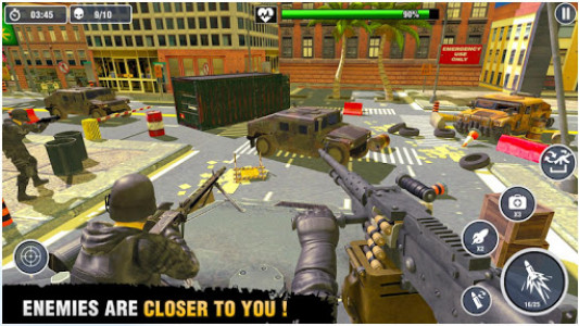 اسکرین شات بازی Wicked Gunner's Battlefield: FPS Shooting Warfare 4