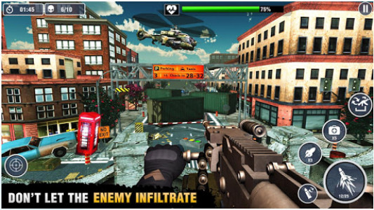 اسکرین شات بازی Wicked Gunner's Battlefield: FPS Shooting Warfare 2