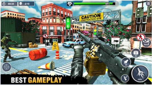 اسکرین شات بازی Wicked Gunner's Battlefield: FPS Shooting Warfare 1