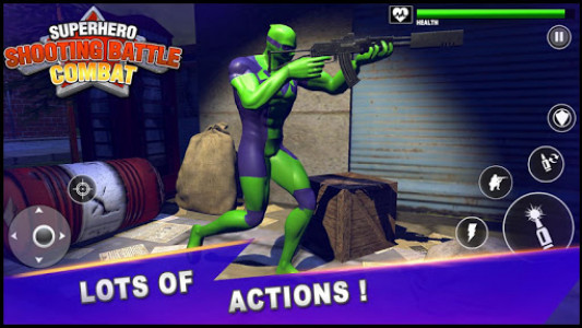 اسکرین شات بازی Superhero Shooting battle: Strange Spider Combat 4