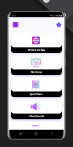 اسکرین شات 1 برنامه Unlock 60 fps BGMI - GFX Tools