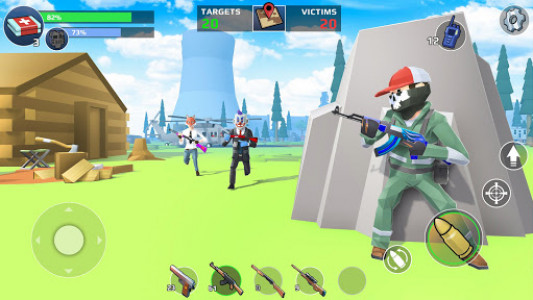 اسکرین شات بازی Battle Royale: FPS Shooter 2