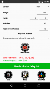اسکرین شات 4 برنامه Zone Diet Free