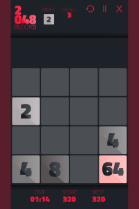 اسکرین شات بازی 2048 blocks 2