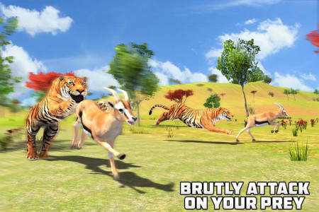 اسکرین شات بازی Tiger Simulator: Jungle Life 1
