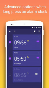 اسکرین شات برنامه Smart Alarm Clock 5