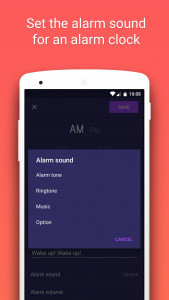 اسکرین شات برنامه Smart Alarm Clock 8