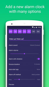 اسکرین شات برنامه Smart Alarm Clock 3