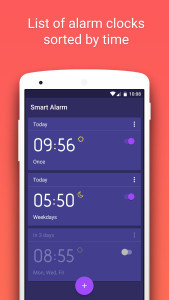 اسکرین شات 3 برنامه Smart Alarm Clock