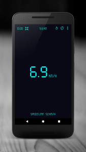 اسکرین شات 1 برنامه GPS Speedometer Distance Meter