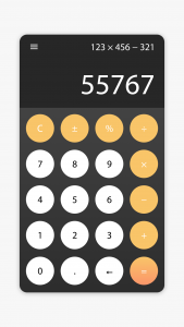 اسکرین شات 8 برنامه Minimal Calculator