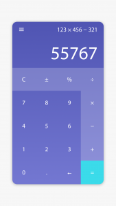 اسکرین شات 4 برنامه Minimal Calculator