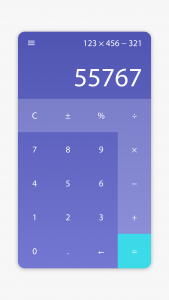 اسکرین شات برنامه Minimal Calculator 4