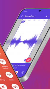 اسکرین شات 2 برنامه Music Editor: Ringtone & MP3