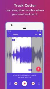 اسکرین شات برنامه Music Editor: Ringtone & MP3 3