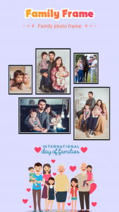 اسکرین شات 5 برنامه Family photo editor & frames