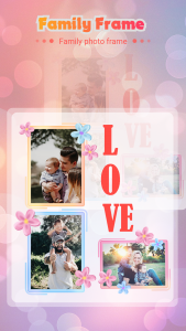 اسکرین شات برنامه Family photo editor & frames 2