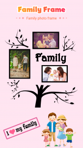 اسکرین شات برنامه Family photo editor & frames 6