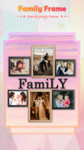 اسکرین شات برنامه Family photo editor & frames 3